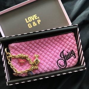Juicy couture wristlet